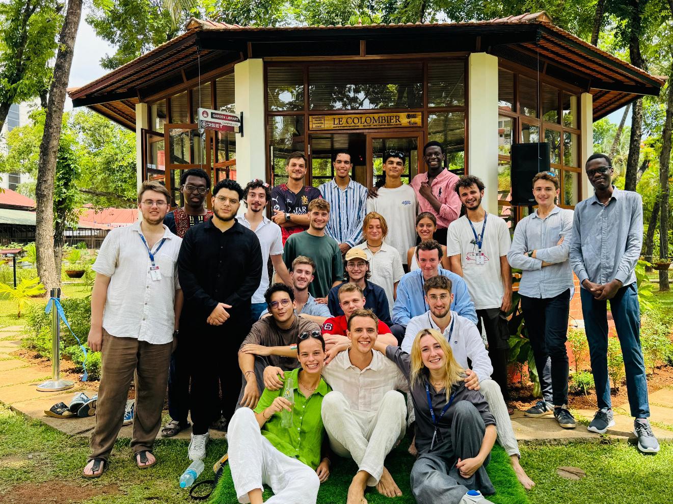 ICAM France Students Complete Second Academic Program at RSET with Sustainable Engineering Innovations