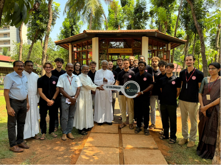 Transformative Educational Exchange: iCam University Students Build La Colombiere (Garden Library) at Rajagiri School of Engineering and Technology